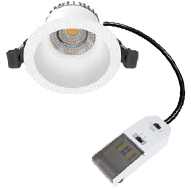 Full Aluminum Anti-glare Downlight IP65 DL85 COB  4W-6W-8W