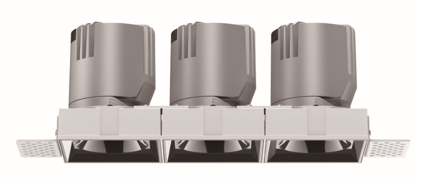 Mars Series LED Spotlight - Square Double image 3